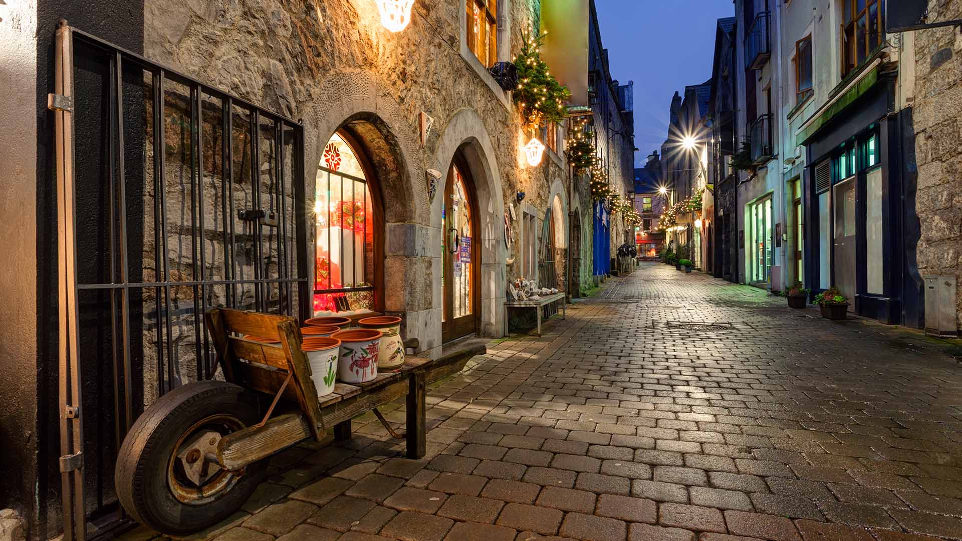 Old Town in Galway