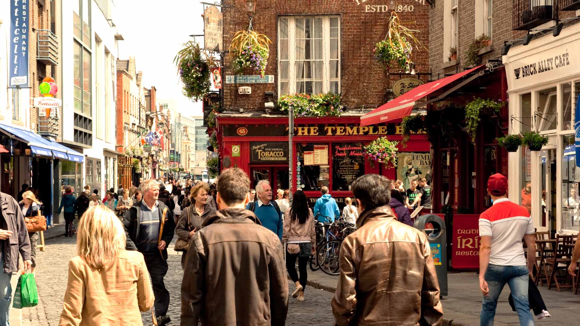 Dublin - Temple Bar district