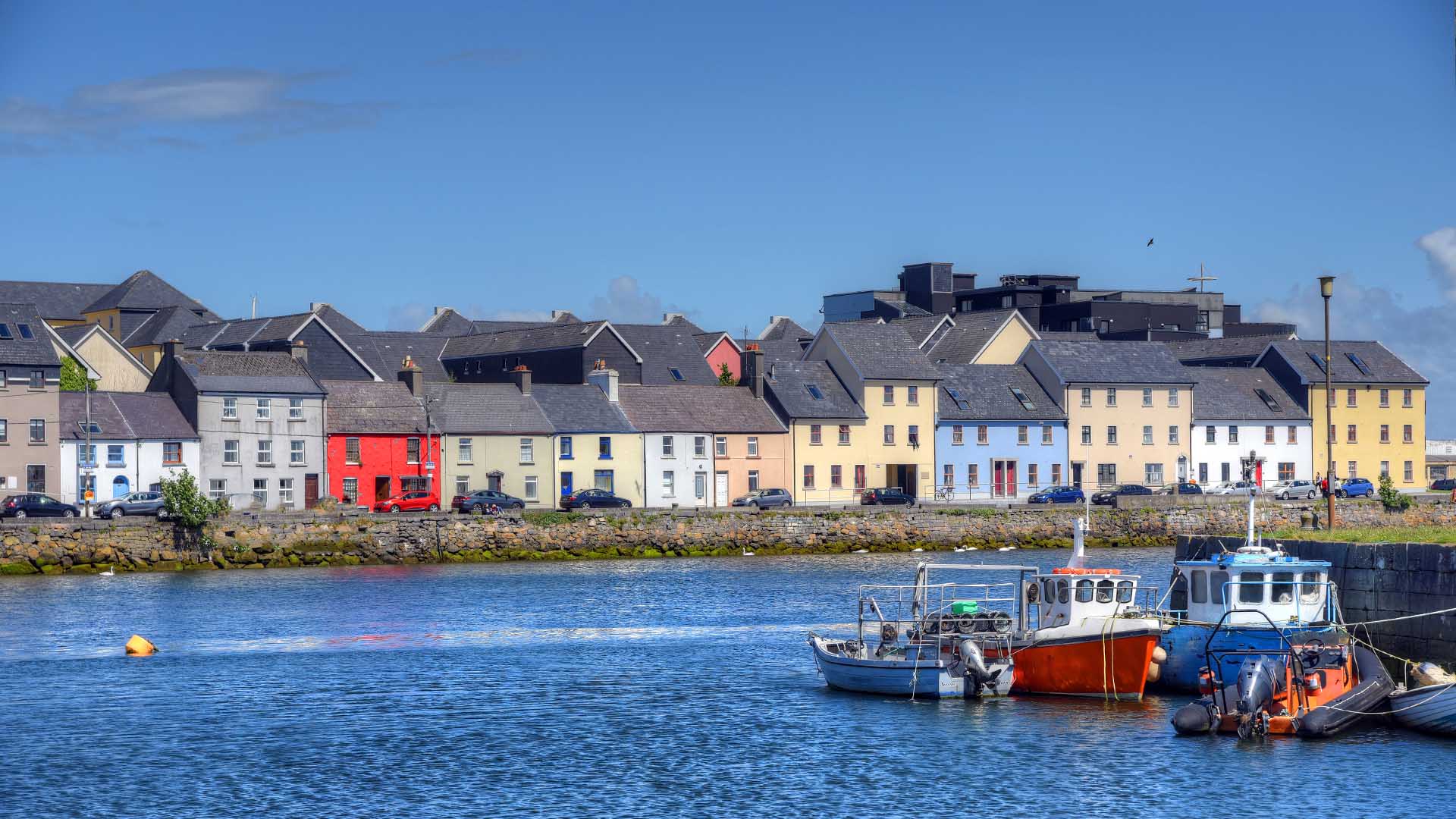 The Claddagh Galway in Ireland