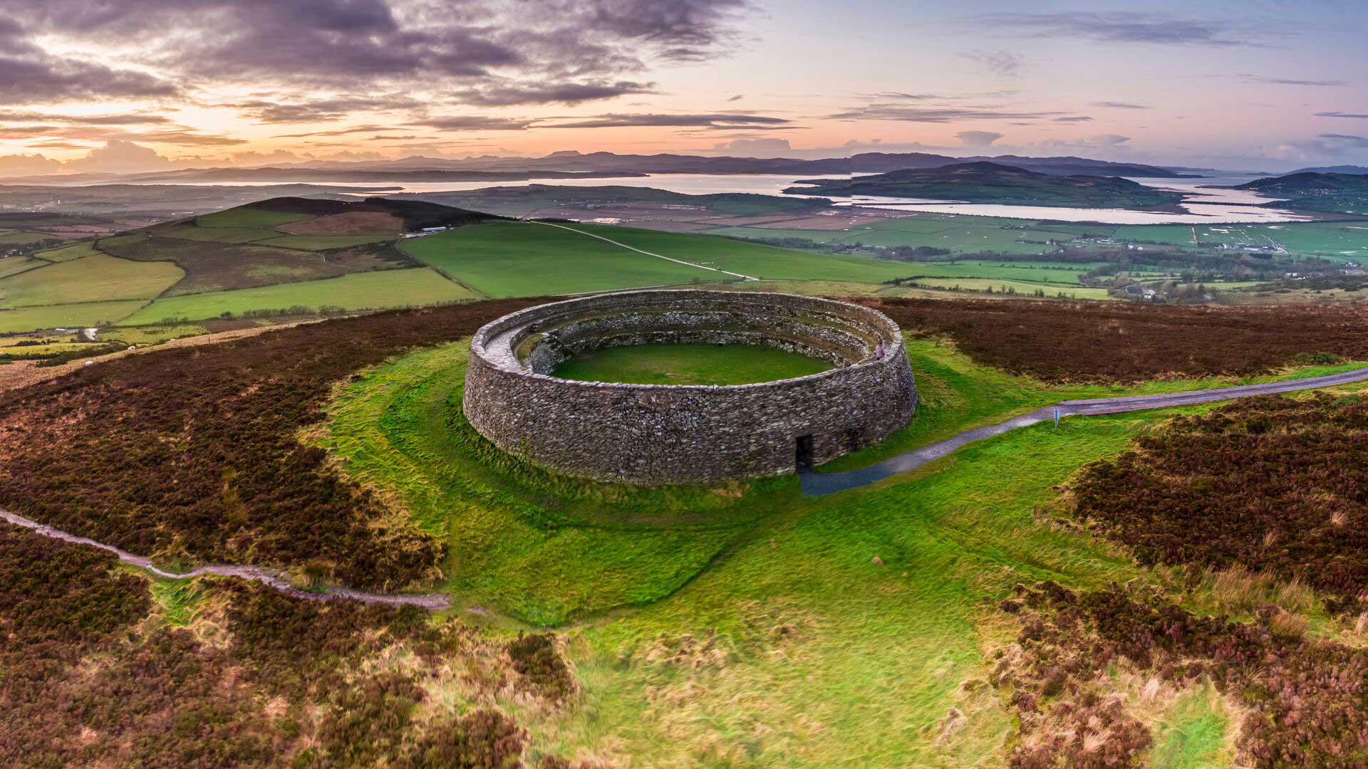 Grianan of Aileach Ring Fort Donegal Ireland